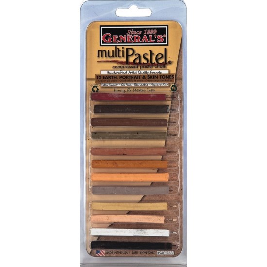 General Pencil, General Multi Pastel 12 Couleurs...