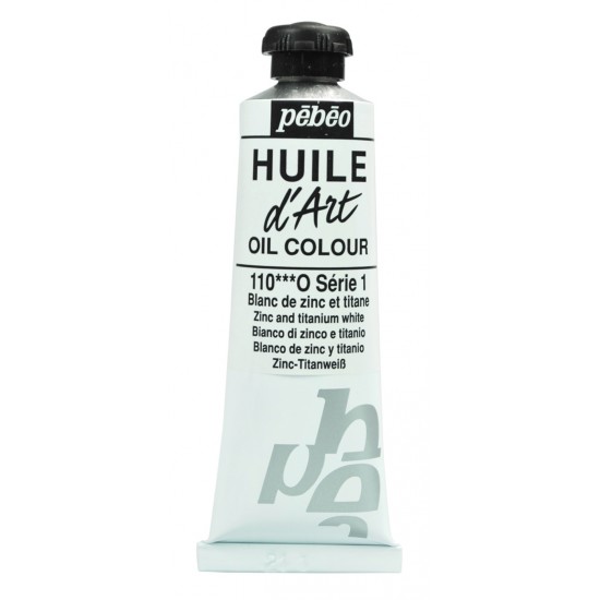 Pébéo, Huile d'art super fine Blanc Zinc et ... Pébéo, Huile d'art super fine Blanc Zinc et ...