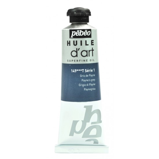 Pébéo, Huile d'art super fine 37ml Gris de Payne... Pébéo, Huile d'art super fine 37ml Gris de Payne...