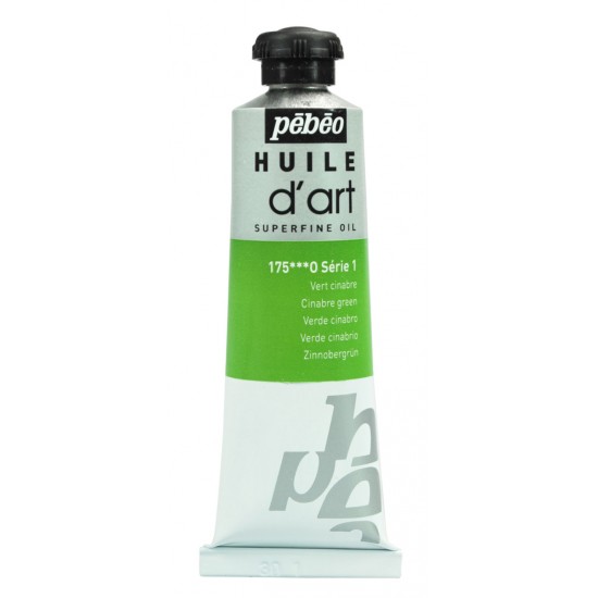 Pébéo, Huile d'art super fine 37ml Vert Cinabre... Pébéo, Huile d'art super fine 37ml Vert Cinabre...