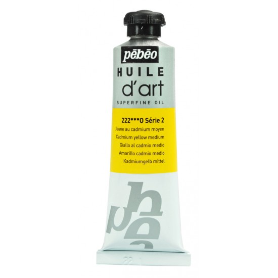 Pébéo, Huile d'art super fine 37ml Jaune au... Pébéo, Huile d'art super fine 37ml Jaune au...