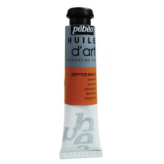 Pébéo, Huile d'art super fine 37ml Vermillon... Pébéo, Huile d'art super fine 37ml Vermillon...