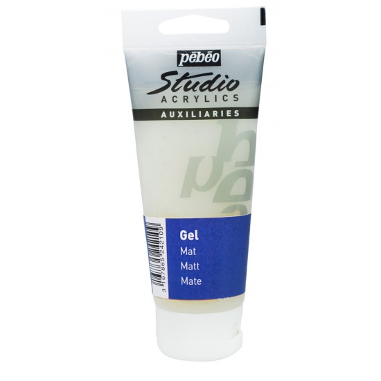 Pébéo,Acrylique Studio Gel Mat 100ml #524210