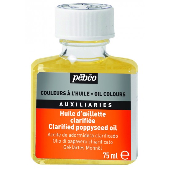 Pébéo, Huile d'Oeillette Clarifié 75ml #650201