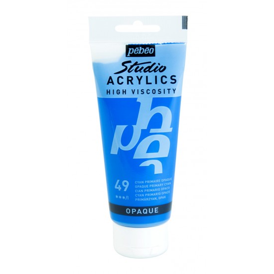 Pébéo, Studio Fine Acryliques 100ml Cyan...