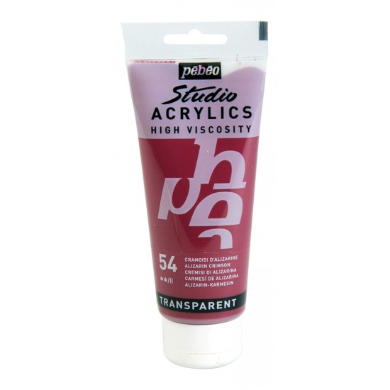 Pébéo, Studio Fine Acryliques 100ml Cramoisie... Pébéo, Studio Fine Acryliques 100ml Cramoisie...
