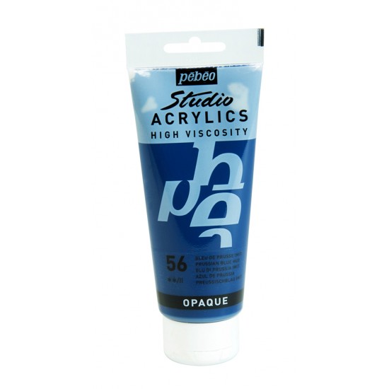 Pébéo, Studio Fine Acryliques 100ml Nuance Bleu... Pébéo, Studio Fine Acryliques 100ml Nuance Bleu...