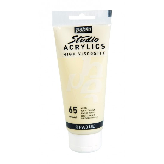 Pébéo, Studio Fine Acryliques 100ml Ivoire... Pébéo, Studio Fine Acryliques 100ml Ivoire...
