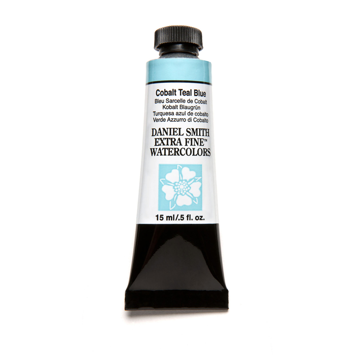 Daniel Smith, Aquarelle Extra Fine 15ml, Bleu Sarcelle de Cobalt #284600028 Daniel Smith, Aquarelle Extra Fine 15ml, Bleu Sarcelle de Cobalt #284600028