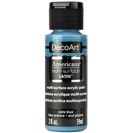 DecoArt, Americana multi-surface Satin 2oz Bleu...