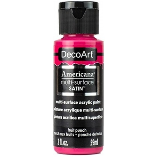 DecoArt, Americana multi-surface Satin 2oz Punch...