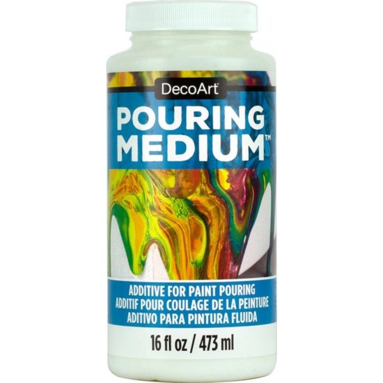 DecoArt Additif Pour Coulage de La Peinture 16oz... DecoArt Additif Pour Coulage de La Peinture 16oz...