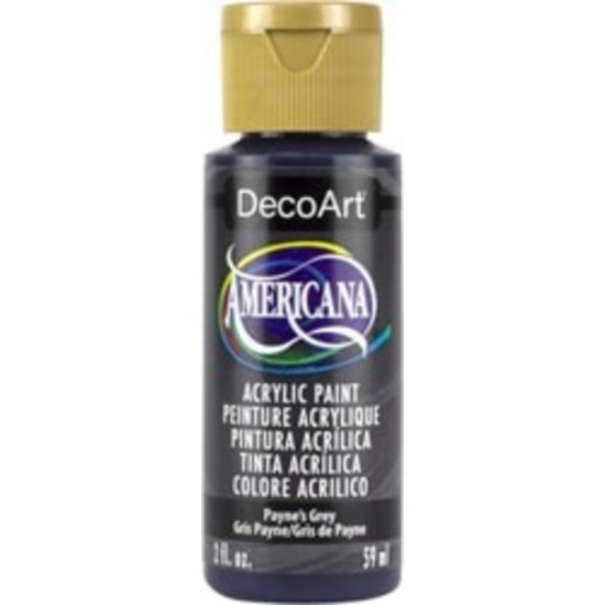DecoArt, Americana Peinture Acrylique 2oz Gris... DecoArt, Americana Peinture Acrylique 2oz Gris...