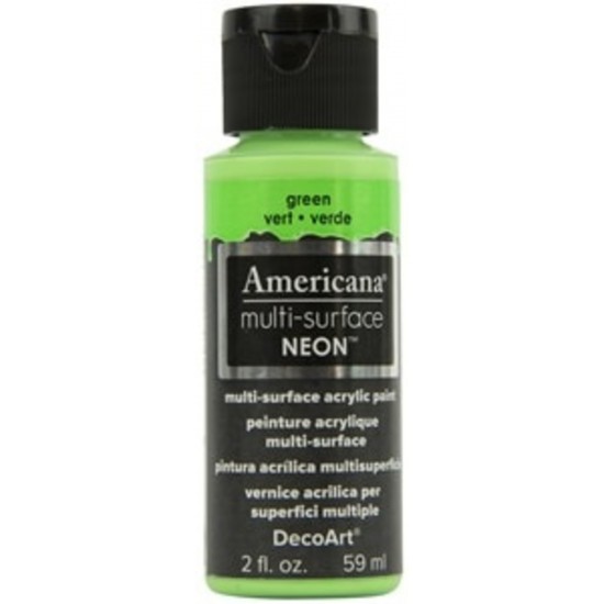 DecoArt, Americana Multi surface Acrylics Neon 2oz...