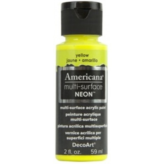 DecoArt, Americana Multi surface Acrylics Neon 2oz...
