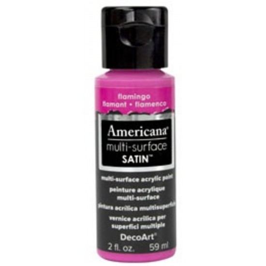 DecoArt, Americana multi-surface Satin 2oz Flamand...