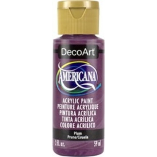 DecoArt, Americana Peinture Acrylique 2oz Prune... DecoArt, Americana Peinture Acrylique 2oz Prune...