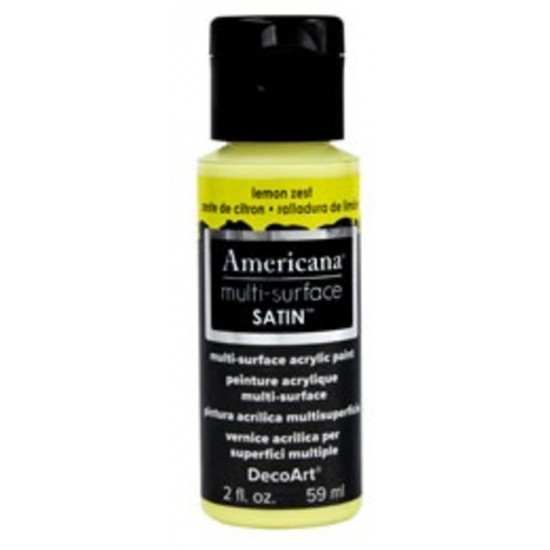 DecoArt, Americana multi-surface Satin 2oz Zeste...