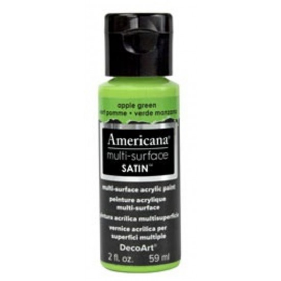 DecoArt, Americana multi-surface Satin 2oz Pomme... DecoArt, Americana multi-surface Satin 2oz Pomme...