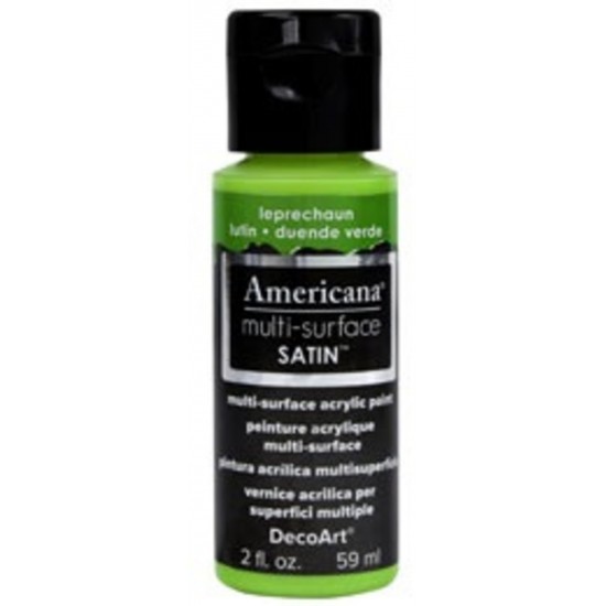 DecoArt, Americana multi-surface Satin 2oz Vert... DecoArt, Americana multi-surface Satin 2oz Vert...