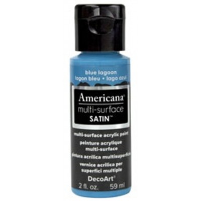 DecoArt, Americana multi-surface Satin 2oz Lagon...