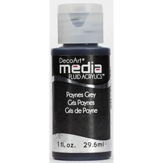 Acryliques Fluides DecoArt Media 1oz Gris de Payne...