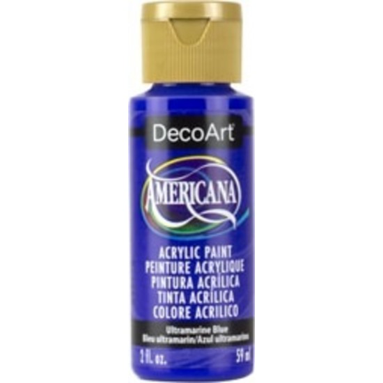 DecoArt, Americana Peinture Acrylique 2oz Bleu... DecoArt, Americana Peinture Acrylique 2oz Bleu...