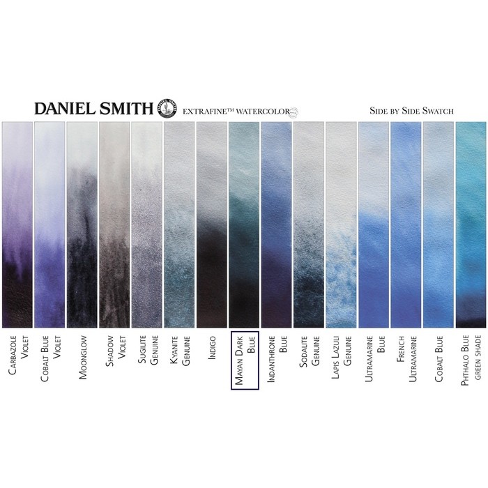 Daniel Smith, Aquarelle Extra Fine 15ml, Bleu Maya Foncé #284600213 Daniel Smith, Aquarelle Extra Fine 15ml, Bleu Maya Foncé #284600213