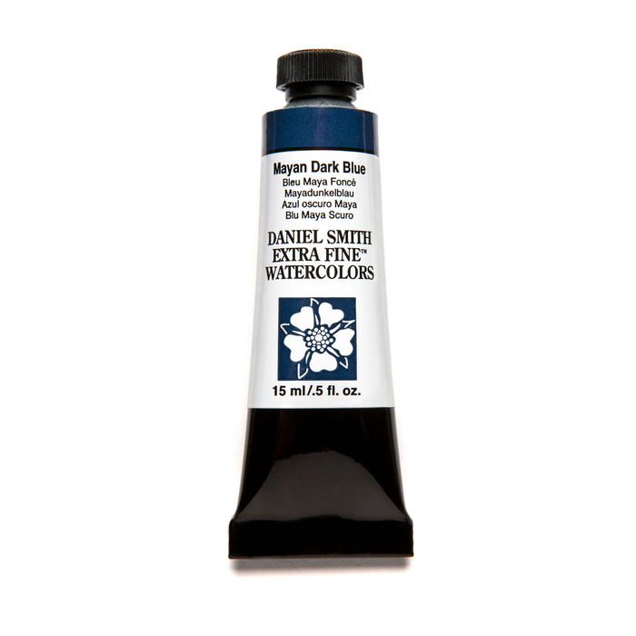 Daniel Smith, Aquarelle Extra Fine 15ml, Bleu Maya Foncé #284600213 Daniel Smith, Aquarelle Extra Fine 15ml, Bleu Maya Foncé #284600213