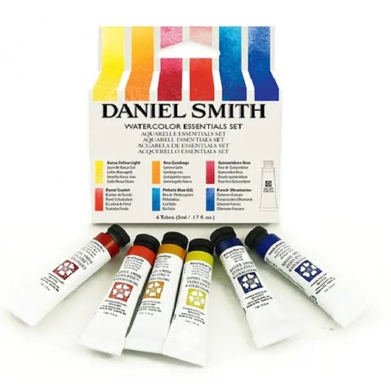 Daniel Smith,  Aquarelle Ensemble d'Essentiels, 6...