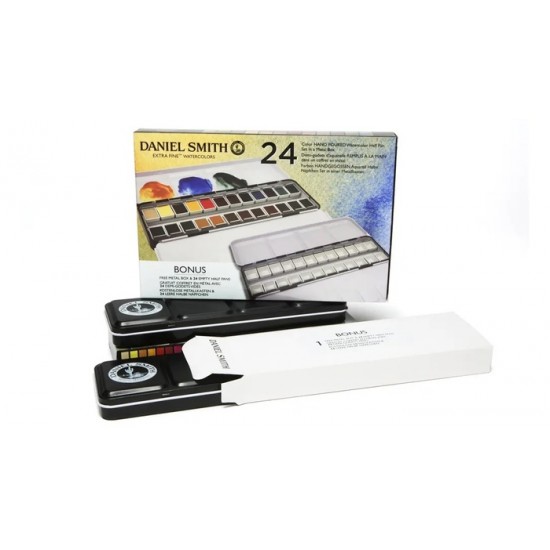 Daniel Smith, Emsemble Coffret Métal de 24...