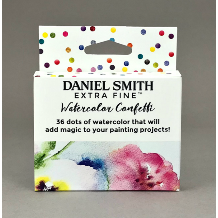 Daniel Smith, Boitier Ensemble Confetti 36 Points d'Aquarelle sur carte, #285900101 Daniel Smith, Boitier Ensemble Confetti 36 Points d'Aquarelle sur carte, #285900101