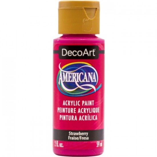 DecoArt, Americana Peinture Acrylique 2oz  Fraise...