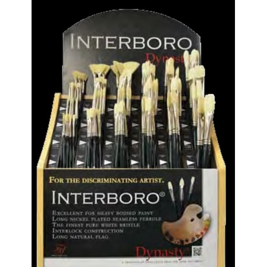 FM Brush, Pinceau Interboro 1500R rond 4 #10563 FM Brush, Pinceau Interboro 1500R rond 4 #10563
