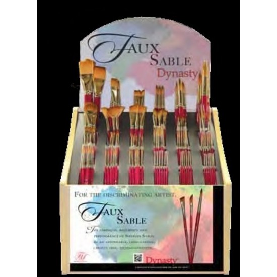 FM Brush, Pinceau Faux Sable 172D Dague 3/8 #22065