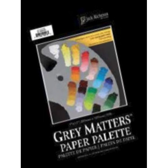 Jack Richeson, Palette de papier Grey Matters 9 Jack Richeson, Palette de papier Grey Matters 9