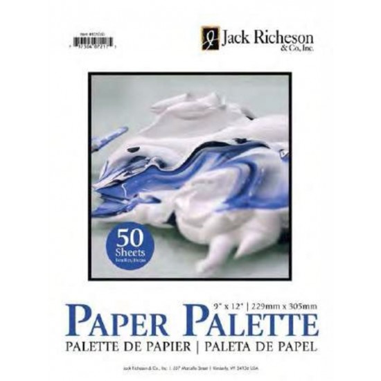 Jack Richeson, Palette Papier Jetable 12
