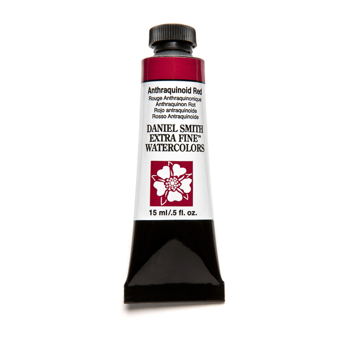 Daniel Smith, Aquarelle Extra Fine 15ml, Rouge Anthraquinoique #284600005 Daniel Smith, Aquarelle Extra Fine 15ml, Rouge Anthraquinoique #284600005