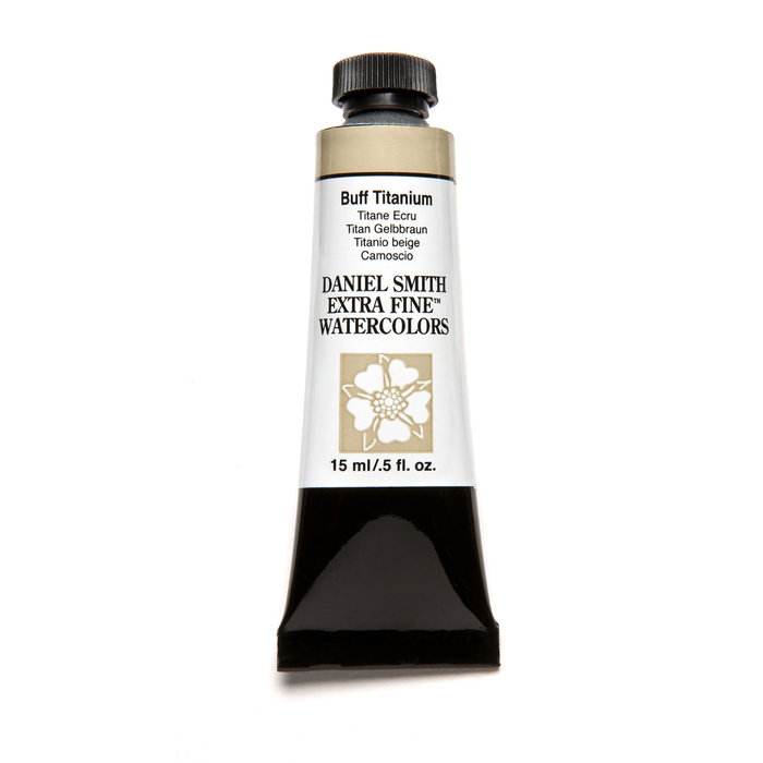 Daniel Smith, Aquarelle Extra Fine 15ml, Titane Écru #284600009 Daniel Smith, Aquarelle Extra Fine 15ml, Titane Écru #284600009