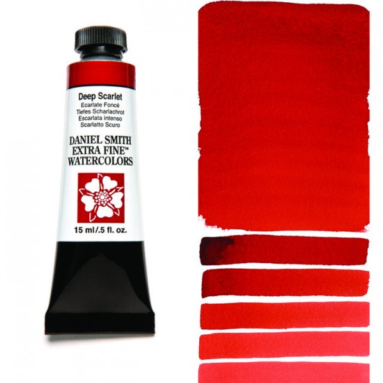 Daniel Smith, Aquarelle Extra Fine 15ml, Écarlate...