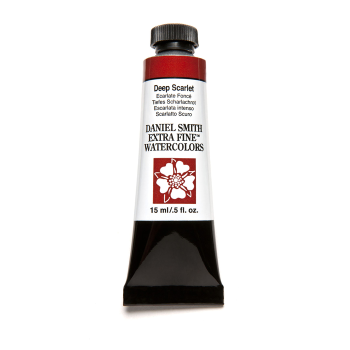 Daniel Smith, Aquarelle Extra Fine 15ml, Écarlate Foncé #284600033 Daniel Smith, Aquarelle Extra Fine 15ml, Écarlate Foncé #284600033