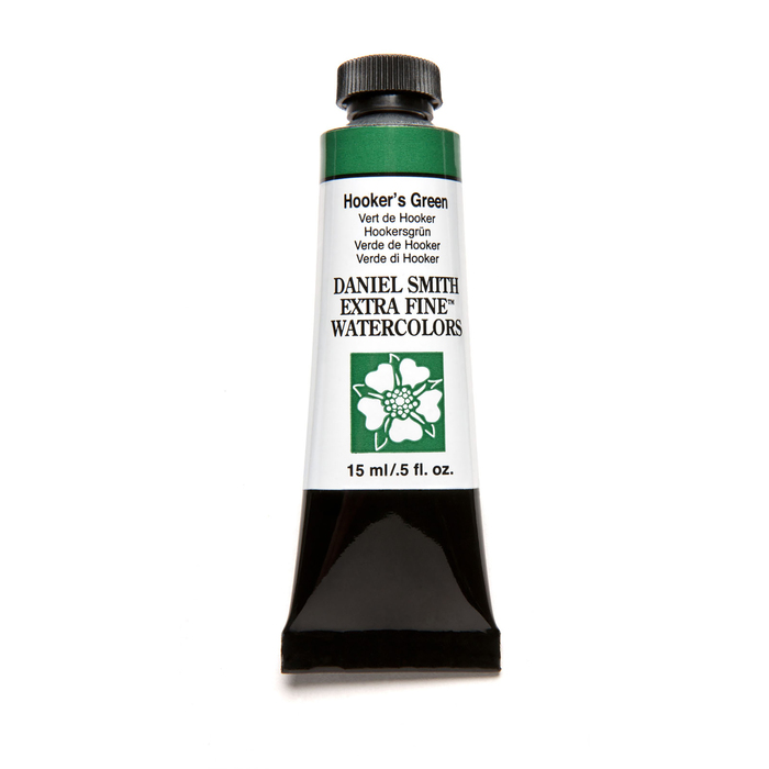 Daniel Smith, Aquarelle Extra Fine 15ml, Vert de Hooker #284600042 Daniel Smith, Aquarelle Extra Fine 15ml, Vert de Hooker #284600042