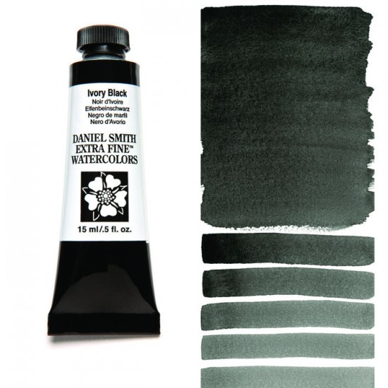 Daniel Smith, Aquarelle Extra Fine 15ml, Noir... Daniel Smith, Aquarelle Extra Fine 15ml, Noir...