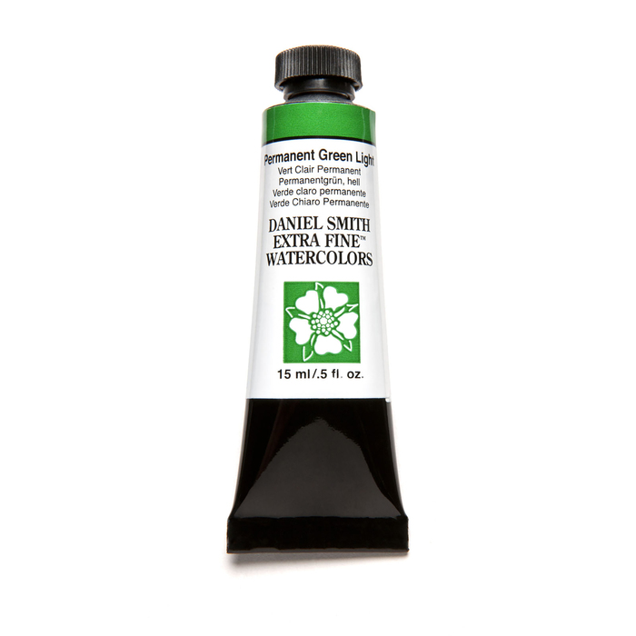 Daniel Smith, Aquarelle Extra Fine 15ml, Vert Clair Permanent #284600067 Daniel Smith, Aquarelle Extra Fine 15ml, Vert Clair Permanent #284600067