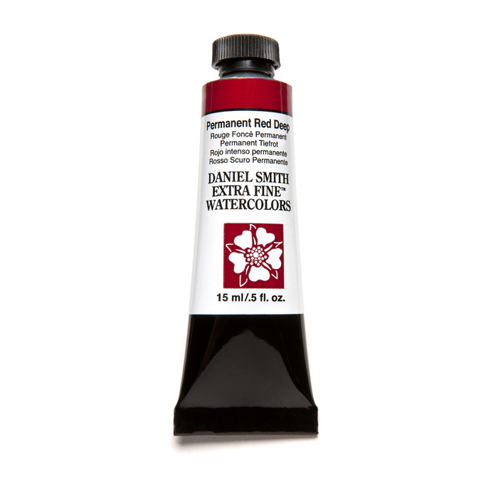 Daniel Smith, Aquarelle Extra Fine 15ml, Rouge Foncé Permanent #284600069 Daniel Smith, Aquarelle Extra Fine 15ml, Rouge Foncé Permanent #284600069