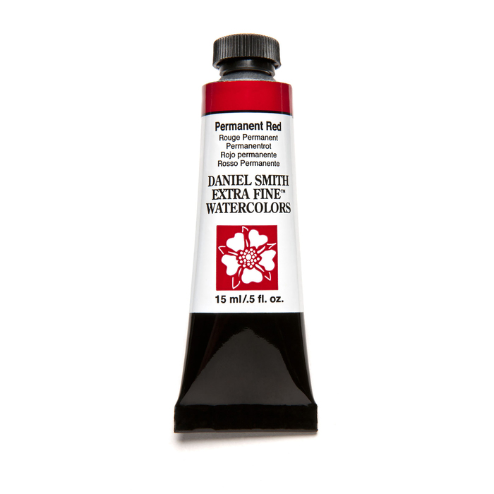 Daniel Smith, Aquarelle Extra Fine 15ml, Rouge Permanent #284600072 Daniel Smith, Aquarelle Extra Fine 15ml, Rouge Permanent #284600072