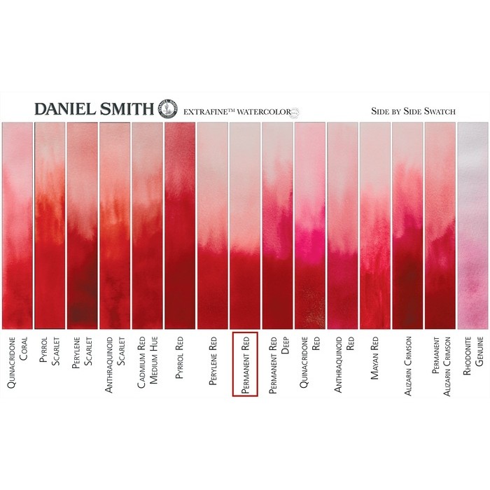 Daniel Smith, Aquarelle Extra Fine 15ml, Rouge Permanent #284600072 Daniel Smith, Aquarelle Extra Fine 15ml, Rouge Permanent #284600072
