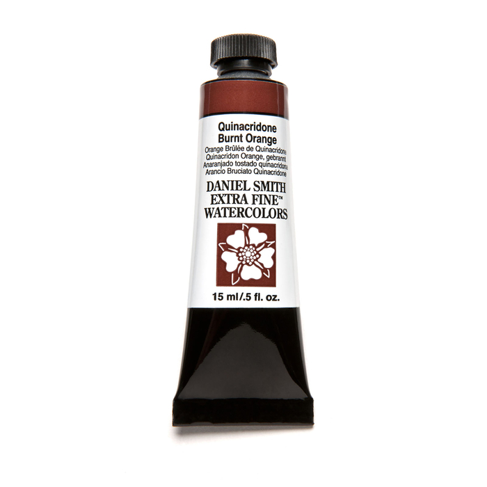 Daniel Smith, Aquarelle Extra Fine 15ml, Orange Brûlée de Quinacridone #284600086 Daniel Smith, Aquarelle Extra Fine 15ml, Orange Brûlée de Quinacridone #284600086