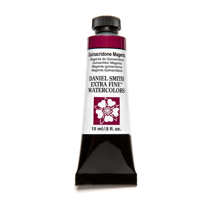 Daniel Smith, Aquarelle Extra Fine 15ml, Magenta de Quinacridone #284600090 Daniel Smith, Aquarelle Extra Fine 15ml, Magenta de Quinacridone #284600090