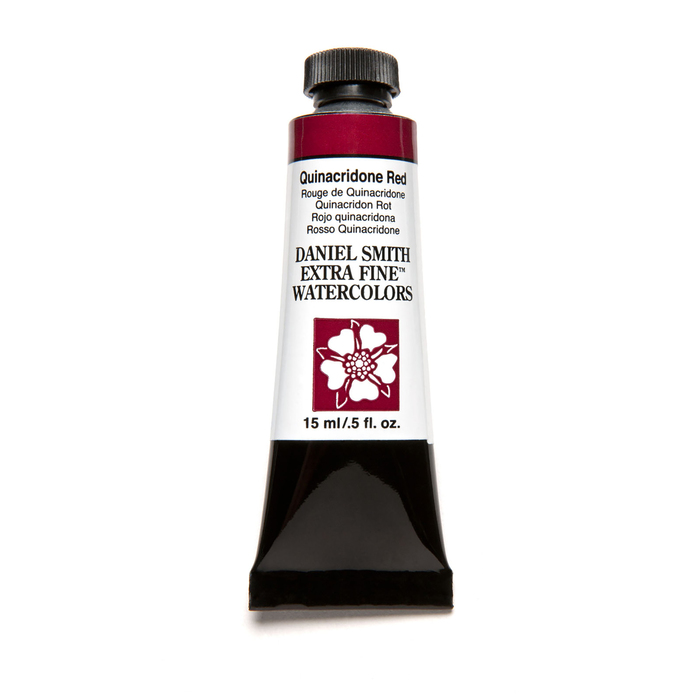 Daniel Smith, Aquarelle Extra Fine 15ml, Rouge de Quinacridone #284600091 Daniel Smith, Aquarelle Extra Fine 15ml, Rouge de Quinacridone #284600091
